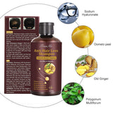 Șampon pentru creșterea părului, anti căderea părului, șampon împotriva căderii părului, șampon natural pe bază de plante pentru creșterea mai rapidă a părului, loțiune Ingrijirea parului Naty Shop