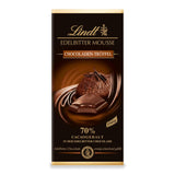 Mousse de ciocolată neagră Lindt cu chili și vișine | Baton 150g | Cu 70% conținut de cacao și umplutură de mousse de ciocolată neagră și chili cu vișine | Baton de ciocolată | Ciocolată neagră