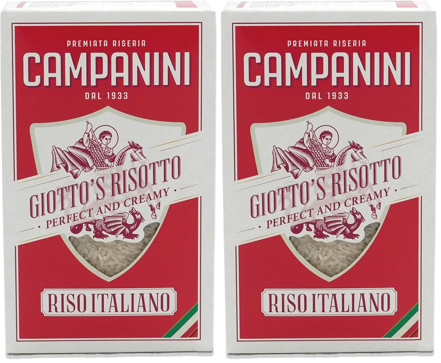 Orez original pentru risotto | Orez Campanini pentru risotto | 1000g | din Italia | Risotto-uri și supe