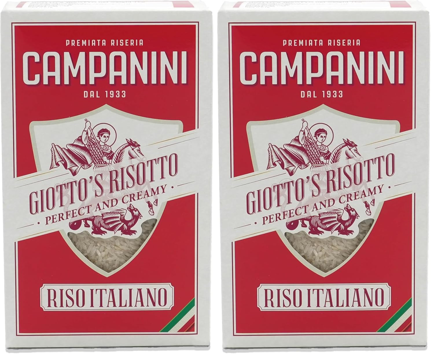 Orez original pentru risotto | Orez Campanini pentru risotto | 1000g | din Italia | Risotto-uri și supe