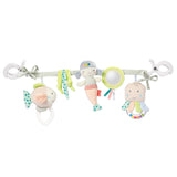 Fehn lanț mobil pentru copii Panda Baby Mobile - lanț mobil pentru copii cu figuri drăguțe - jucărie pentru copii pentru agățare flexibilă - jucărie pentru cărucior pentru bebeluși și copii mici de la 0+ luni Jucarii Bebe Naty Shop Copii de mare