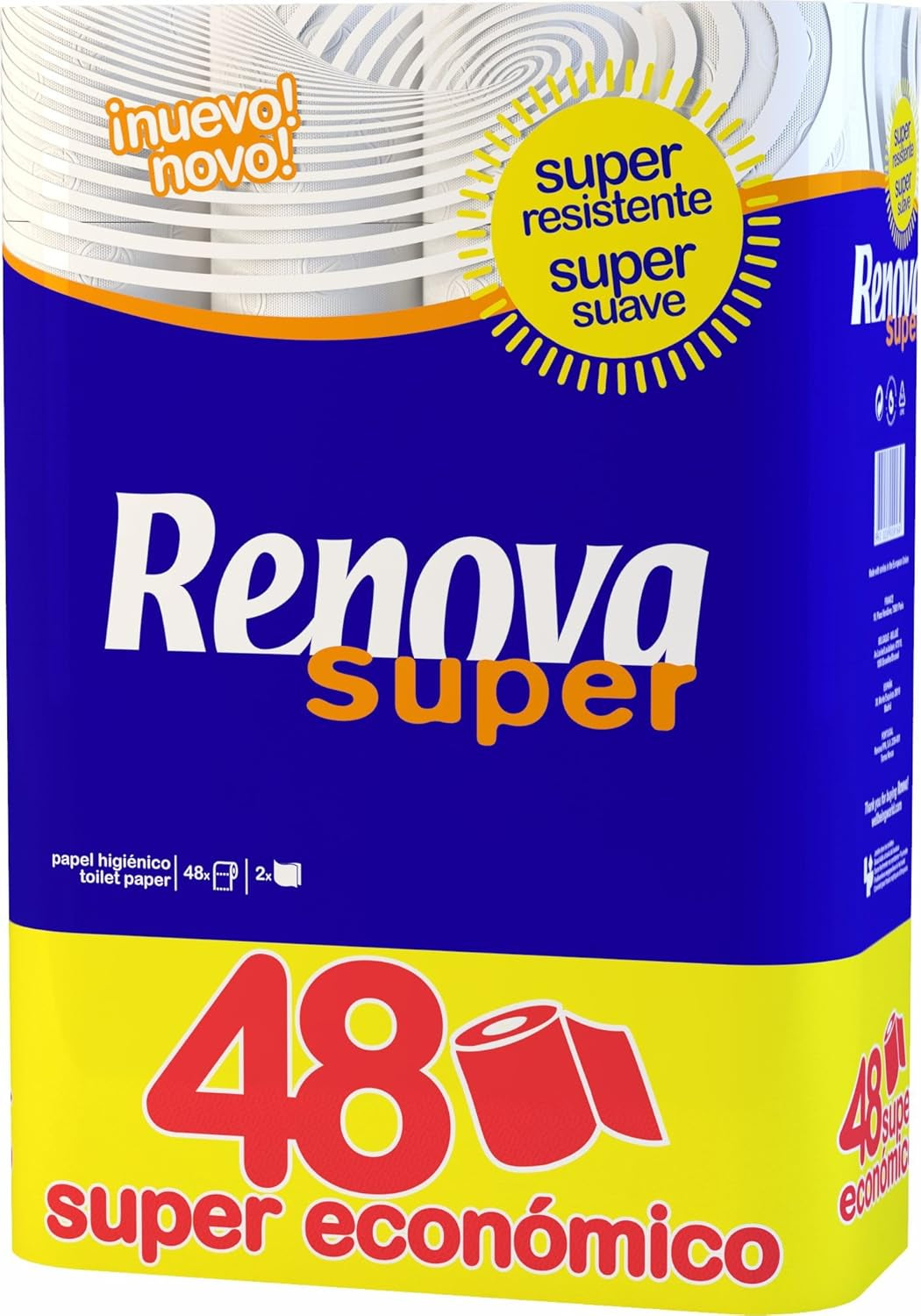 Hârtie igienică Renova Super, 48 de role