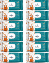 Feuchttücher Für Neugeborene, 72 Stück, Pop-Up Argan – Zubehör Und Produkte Für Die Hygiene Des Babys, Ideal Für Windelwechsel Und Kindergarten – Baby Wipes Sanft Und Reinigend – 12 Packungen Naty Shop