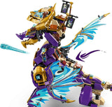 LEGO NINJAGO Lightbow Dragon - jucărie cu 8 minifigurine și o rotiță Spinjitzu - jucărie de construcție ninja interactivă pentru băieți și fete de peste 9 ani - idee de cadou pentru fani 71836 Seturi de constructie Besuche den LEGO-Store