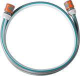 Set de conectare Gardena Classic 13 mm (1/2 inch), 1,5 m: Adaptor furtun pentru conectarea rolei de furtun, furtun cu componente de sistem, 22 bar (18011-20)