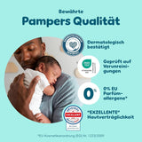 Scutece Pampers Premium Protection Pants mărimea 7, 123 scutece, 15 kg+, cu ajustare la 360° și manșete moi anti-scurgere pentru confort și protecție optime