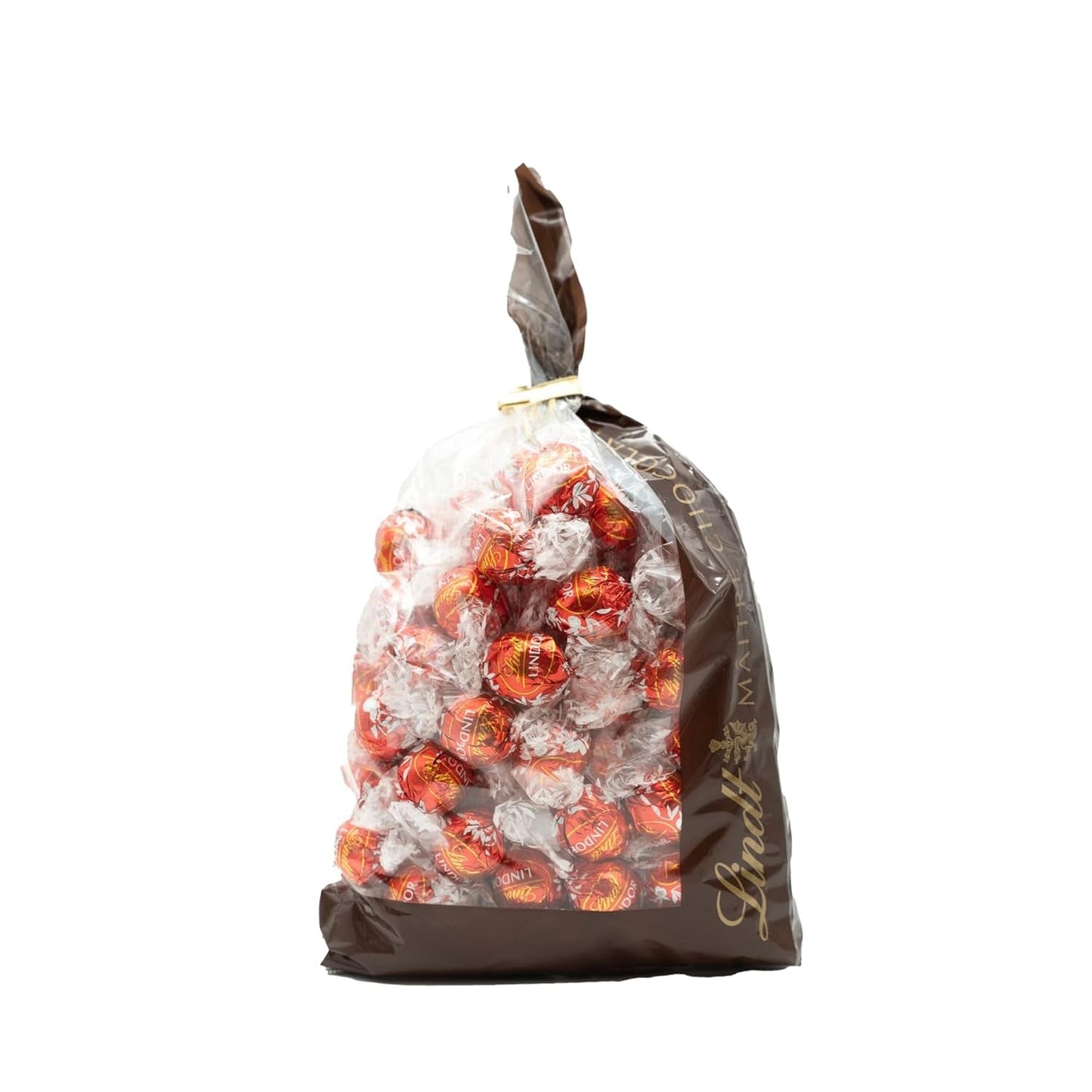 Ciocolată Lindt | Asortiment LINDOR | 1371g | 110 trufe în ciocolată fină cu umplutură care se topește în gură | Cadou de ciocolată de împărțit