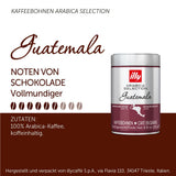 Boabe de cafea Illy Arabica Selection Guatemala pentru măcinare, cutie 250g