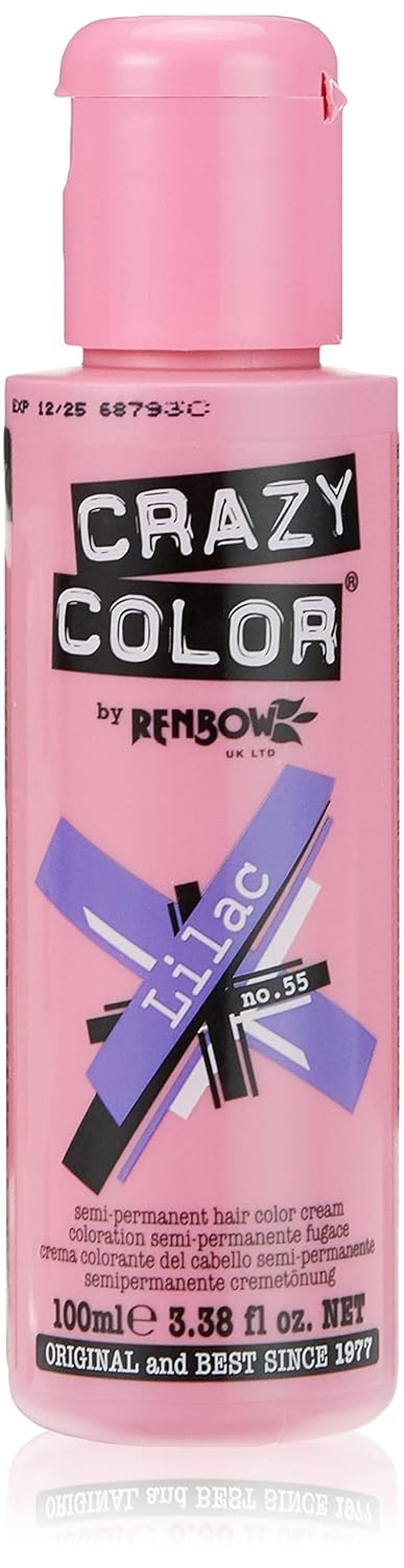 GO TOXIC UV cremă semipermanentă pentru colorarea părului, 100 ml (1 pachet) Vopsea pentru par Naty Shop 55 Liliac 100 Ml (1 pachet)