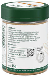 Fuchs Scorțișoară Cassia măcinată - Pentru aromatizarea produselor de patiserie, deserturilor sau ceaiurilor, 45 grame Condimente Naty Shop