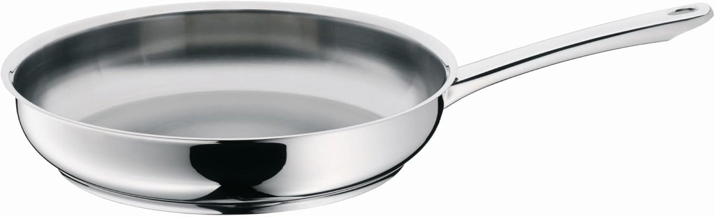 WMF Profi tigaie din oțel inoxidabil 24 cm inducție, tigaie din oțel inoxidabil Cromargan Oale si Tigai Naty Shop