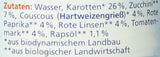 Tocană de linte bio cu couscous (de la 6 luni), 190 g