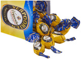 RCP Verpoorten Minis, Trufe cu lichior de ouă, Ciocolată cu lapte alpină, Umplutură lichidă, Conține alcool, Cadou minunat, 110 g (Pachet de 2)