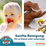 Șervețele umede Pampers Harmony Aqua pentru bebeluși, Patrula Cățelușilor, 15 pachete a câte 48 de șervețele, 720 de șervețele umede pentru bebeluși care ajută la restabilirea echilibrului natural al pH-ului pielii, loțiune ușoară cu 99% apă