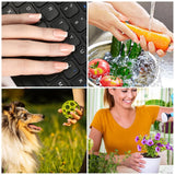 360 de bucăți unghii artificiale franceze unghii false dreptunghiulare medii cu pilă de unghii false sfaturi naturale DIY presare pe pentru doamne și femei