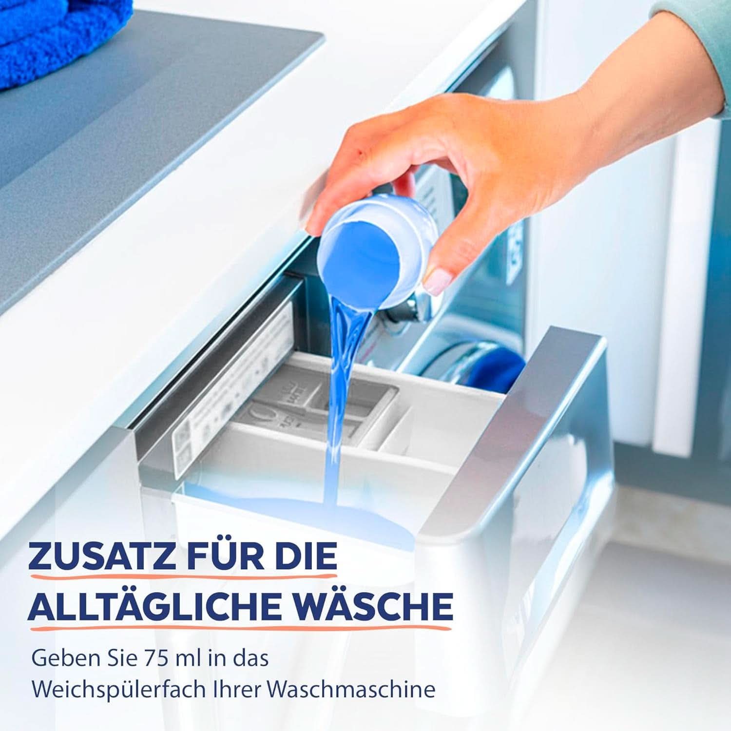 Sagrotan Detergent pentru igiena rufelor Sky Fresh Refill - efect dezinfectant, pentru rufe curate și proaspete din punct de vedere igienic Detergenti Rufe Naty Shop