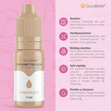 Colorant alimentar Goodbake Pastel Sand Beige (11 ml) – Colorant alimentar cu doză mare – Pentru colorarea prăjiturilor, fondantului, cremei de unt, macarons-urilor, băuturilor, slime-ului și multor altor obiecte. 100% vegan