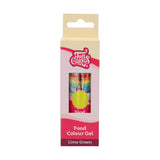 Colorant alimentar Funcakes Gel Verde Lime: Colorant alimentar foarte concentrat pentru aluat, cremă, fondant și marțipan. Dozare ușoară. Picătură individuală pentru a crea culori vibrante. Halal. 30 g.