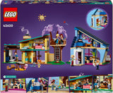 Casă de familie LEGO Friends Olly și Paisley, casă de păpuși cu figurine și accesorii, set cu casă cu două etaje și casă în copac, cadou creativ pentru fete și băieți cu vârsta de peste 7 ani 42620 Seturi de constructie Besuche den LEGO-Store
