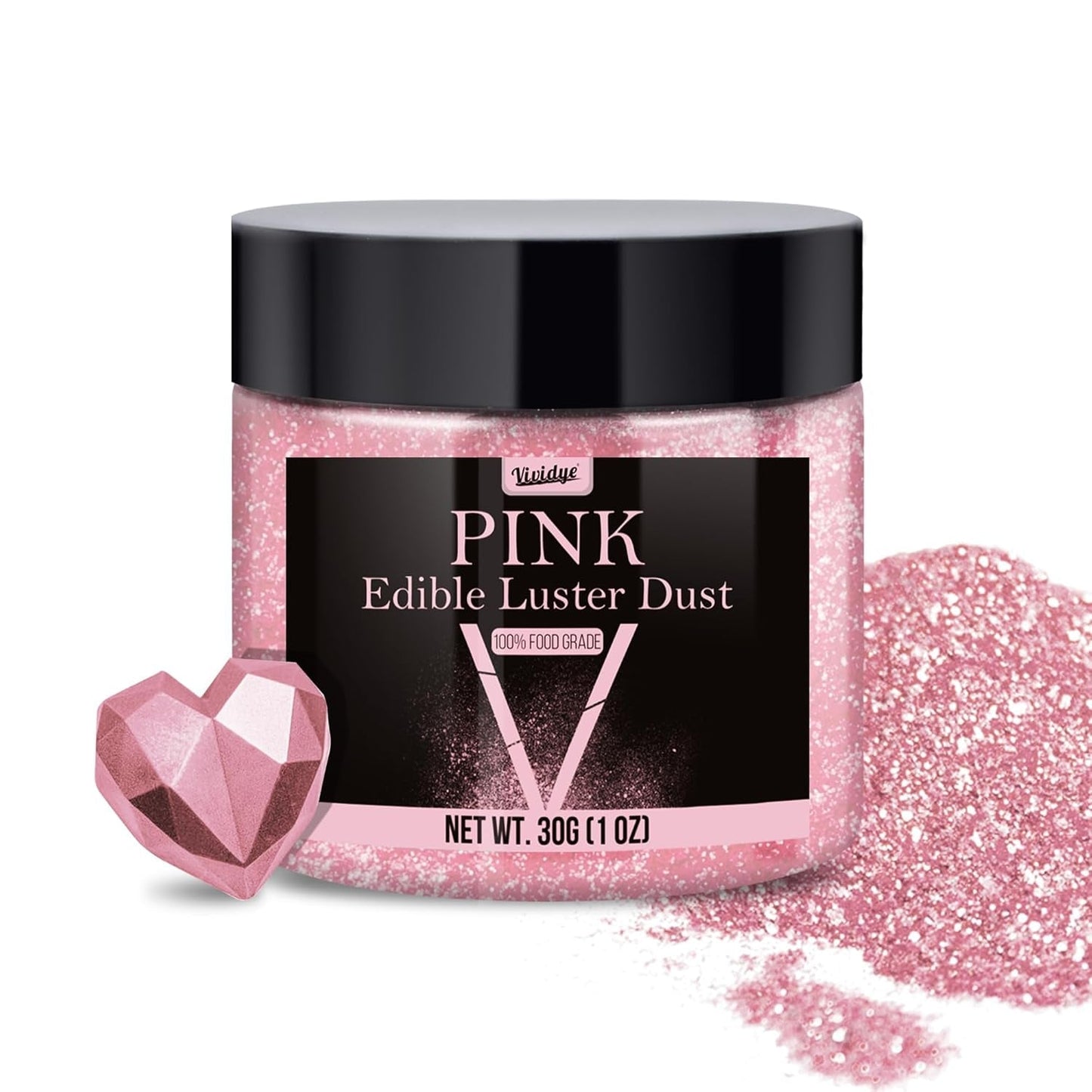 Glitter comestibil - 30 grame Naty Shop 4 culori x 5 grame
