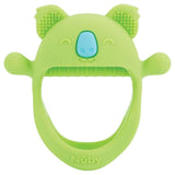 Mănuși de dentiție Nuby - Silicon | Jucărie de dentiție în formă de koala | Jucărie senzorială | 3+ luni