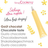 Scrapcooking - Pix Pastel Galben cu Zahăr - Zahăr cu Scriere Galben 25g - Pix Decorativ Comestibil cu Zahăr - Scriere și Desen - Etichetare Fondant, Glazură, Prăjituri - 6804