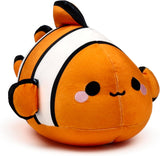 Puckator Swapseazzz Adoramals ocean clownfish 2-in-1 pernă de călătorie și jucărie moale Perne calatorie Naty Shop
