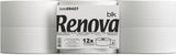 Hârtie igienică Renova Jumbo BLK, 12 role la 170 M, hârtie albă, 2 straturi