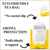 Teavelope „Lemon Sky” - Ceai de fructe cu aromă de lămâie, 25 pliculețe de ceai, 50 g