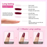Ojă gel roz transparent – 16 ml, nuanța pielii, lampă LED translucidă pentru unghii, ojă gel pentru unghii, model Nail Art M087