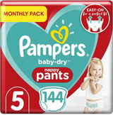 Pampers (Versiunea Veche), Chiloți, Mărimea 4, 9kg-15kg, Pachet de trei (1 x 88 scutece)