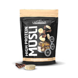 Layenberger 3K High Protein Müsli, 50% Eiweiß Und 18% Kohlenhydrate - Single Pack (1X 390 G) - Schoko-Nuss Cereale Naty Shop 390 G (1Er Pack) Schoko-Banane