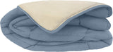Poyet Motte Calgary quilt, poliester, ulei/mastic, poliester, pétrole/mastic, 260 X 240 X 1 Cm Plapumi si pilote Naty Shop 260X240X1 cm