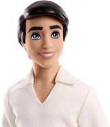 DISNEY Princess - Păpușă Prince Erik cu cămașă moale, pantaloni preformați și cizme, parte a unei colecții cu jucării Ariel, pentru copii de la 3 ani, HLV97 Papusi Naty Shop