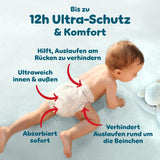 Pampers Premium Protection Pants mărimea 5, 144 scutece, 11 kg - 17 kg, cu ajustare la 360° și manșete moi anti-scurgere pentru confort și protecție optime