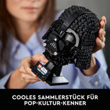 LEGO Star Wars Darth Vader Helmet, set de construcție pentru adulți, idee de cadou pentru bărbați, femei, el sau ea, model de colecție de construit și expus 75304 Seturi de constructie Besuche den LEGO-Store