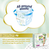 Pantaloni Premium Mărimea 8 cu Filtru Ultra-Moale, XXL (20+ kg), 104 bucăți