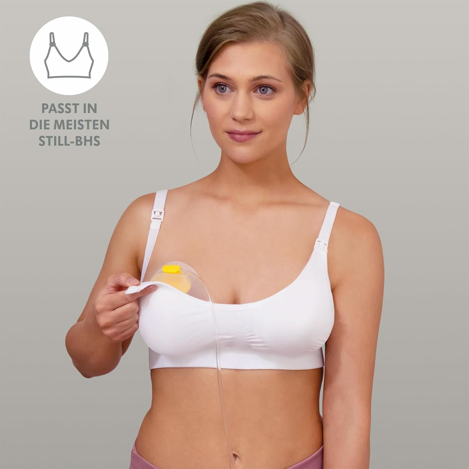 Pompă de sân fără mâini Medela Solo | Pompă de sân electrică compactă și intuitivă pentru pompare pe o singură față Accesorii Hrana si Alaptare Bebe Naty Shop