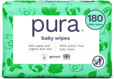 Șervețele umede ecologice de unică folosință pentru bebeluși, pentru pielea sensibilă a bebelușilor, 70 de șervețele (1 pachet), 99% apă, 100% fără plastic, pentru pielea sensibilă, predispusă la eczeme, nou-născuți, biodegradabile, vegane