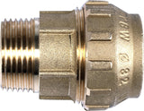Racord de compresie Cornat - filet exterior Ø 32 mm x 1 inch - alamă - cu un filet exterior - racord pentru țeavă PE-HD / T617532