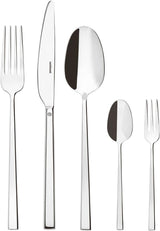 Sambonet 52562-N2 Rock oțel inoxidabil - Set de tacâmuri monobloc din oțel inoxidabil 18/10 Bucatarie Naty Shop Set 12 persoane - 60 bucăți