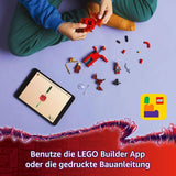 LEGO NINJAGO Kai's Dragon Spinjitzu Spinner - Jucărie Ninja de acțiune cu 2 minifigurine - Set de joacă mic pentru copii - Idee de cadou pentru băieți și fete de la 6 ani 71823 Seturi de constructie Besuche den LEGO-Store