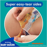 Pampers (Versiunea Veche), Șorturi de baie de unică folosință Splashers - Mărimea 5/6 (14kg+) - Cutie cu 8 pachete a câte 10