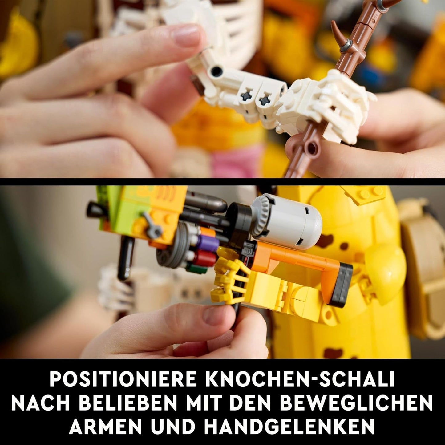 LEGO Fortnite bone shali - Inclusiv aruncător de vopsea și târnăcop pentru bătut boluri - Obiect de colecție pentru fanii jocurilor video - Set de construcție pentru adulți ca decor pentru casă sau birou - 77072 Seturi de constructie Besuche den LEGO-Store