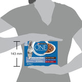 PURINA ONE | BIFENSIS | Hrană pentru pisici adulte sterilizate | Susține vitalitatea pisicii, oaselor, mușchilor și articulațiilor | În sos | Pliculețe cu rață, sardine, vită, prospețime | 1 bucată (8 x 85g)