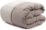 Cuvertură modernă Caleffi, microfibră, taupe, pat dublu Plapumi si pilote Naty Shop