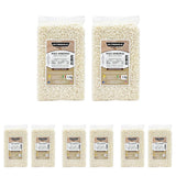 Orez Arborio italian artizanal, orez cu bob mare și amidon, ideal pentru supe, risotto și salate de orez, ambalat în vid în 2 saci de 1 kg