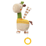 Fehn mini music box fairy - jucărie de pluș și ajutor pentru somn: cutie muzicală cu vânt cu melodia moale "Lacul lebedelor" liniștește în orice situație - pentru bebeluși și copii mici de la 0+ luni Jucarii Bebe Naty Shop Girafă