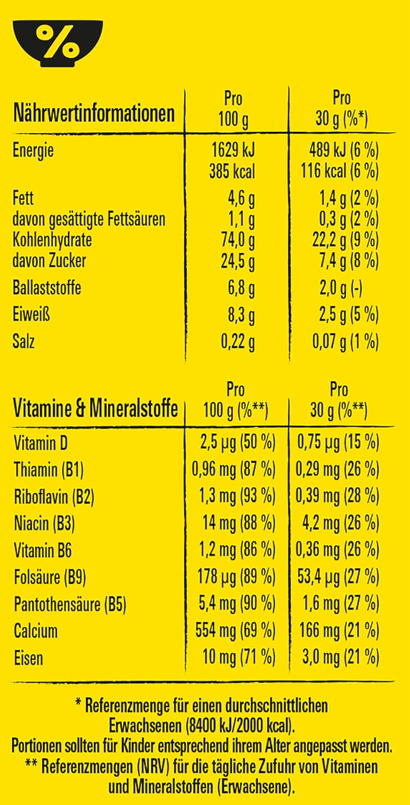 Nestlé NESQUIK Crunchy Brownie, cereale crocante pentru micul dejun cu bucăți de ciocolată și o formă inovatoare pentru un plus de crocant, pachet de 7 (7 x 300g)