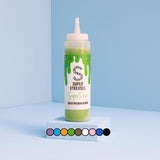 Super Drip Black Cake Glaze Cake Melts Chocolate 300 grame Glazuri si Decor Naty Shop Verde
